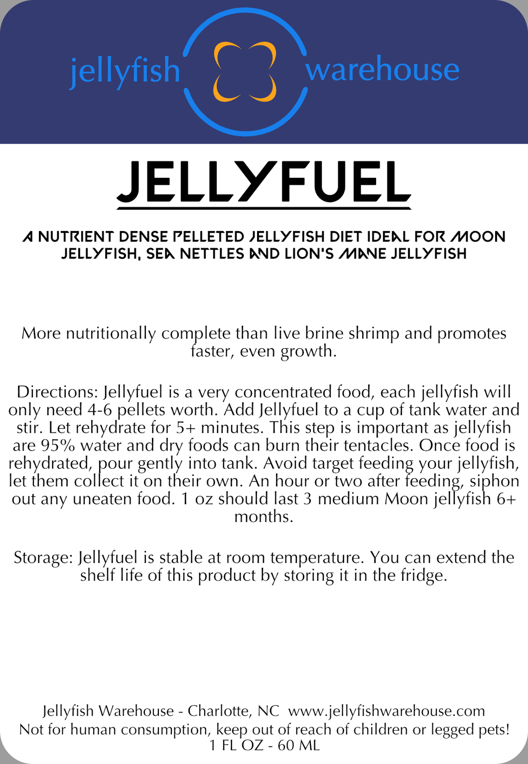JellyFuel Dry Jellyfish Food