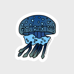Spotted Lagoon Jellyfish Sticker